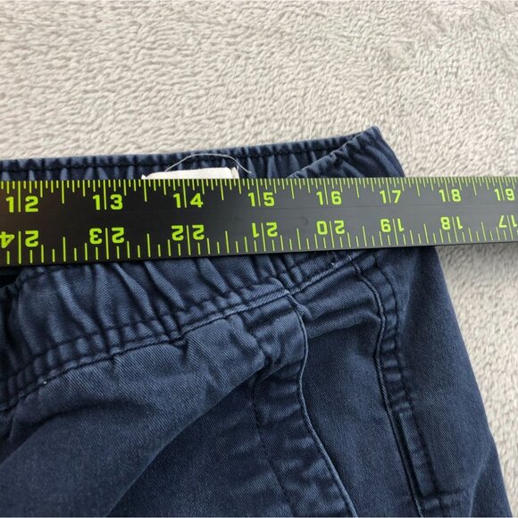 GAP Mens Essential Jogger Pants Large Casual Tapestry Navy Drawstring Pull On - Picture 5 of 16